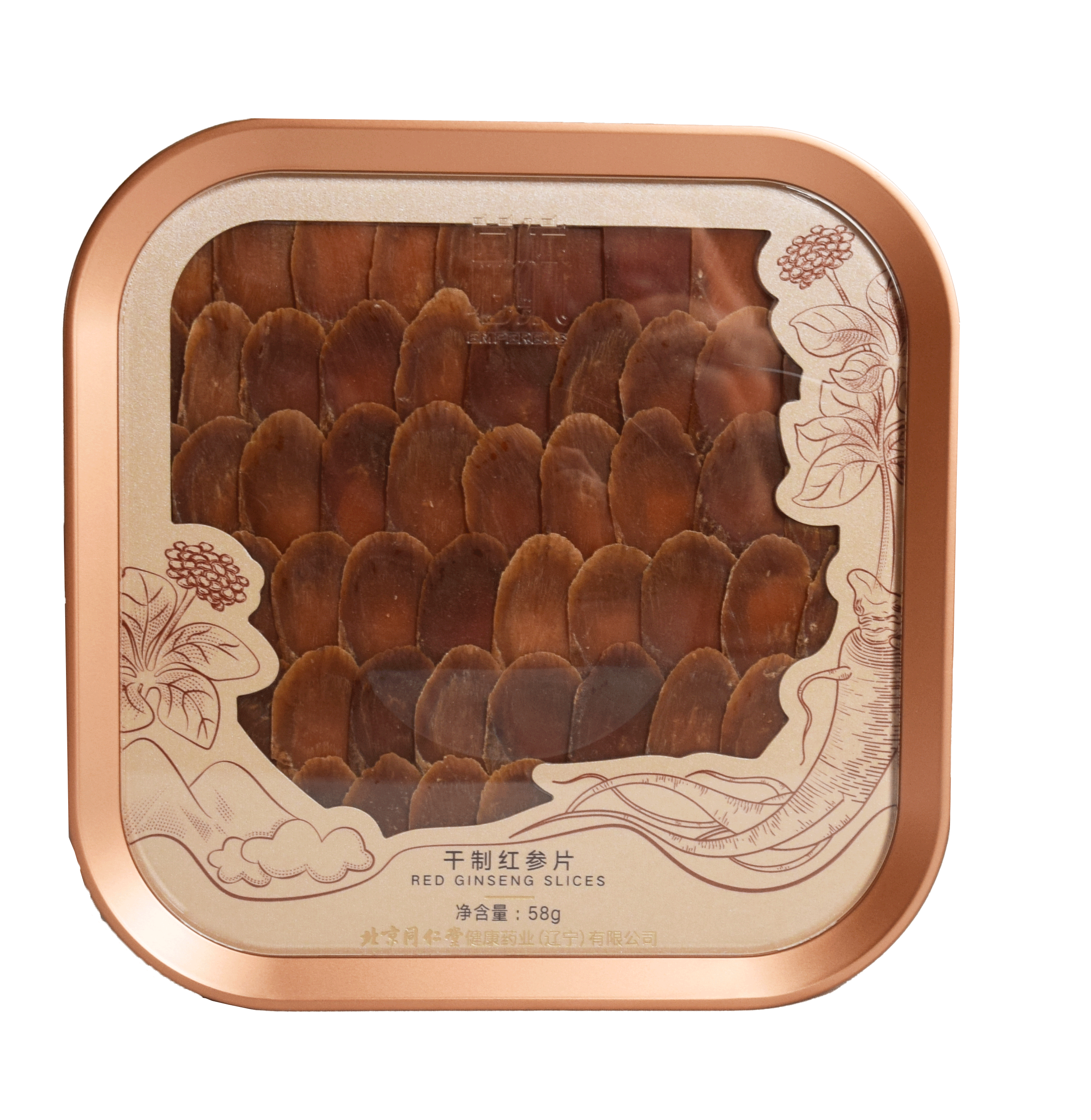 干制红参片